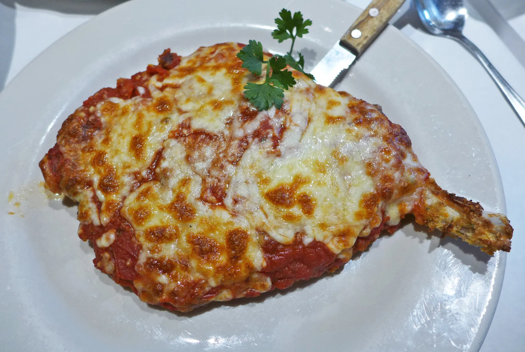 Laico’s signature dishes Chicken MurphyBaked ZitiVeal Parmigiana